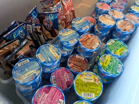 ビオスの丘 かしぬち屋のブルーシールアイス｜カップ・バー各種