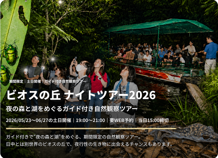 ビオスの丘 ナイトツアー2026 イメージ