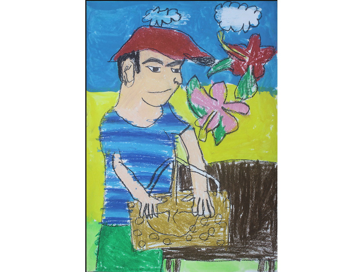 2年生の部 優良賞 めどるま たかせさんの作品