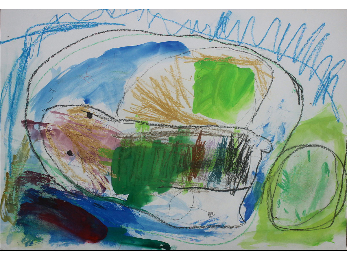 4~6歳の部 入選 きゃん いつきさんの作品