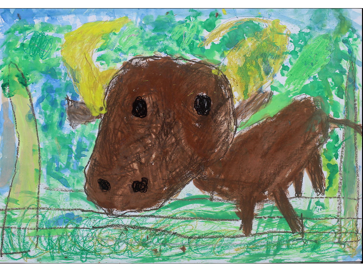 4~6歳の部 優秀賞 比嘉 真麻さんの作品