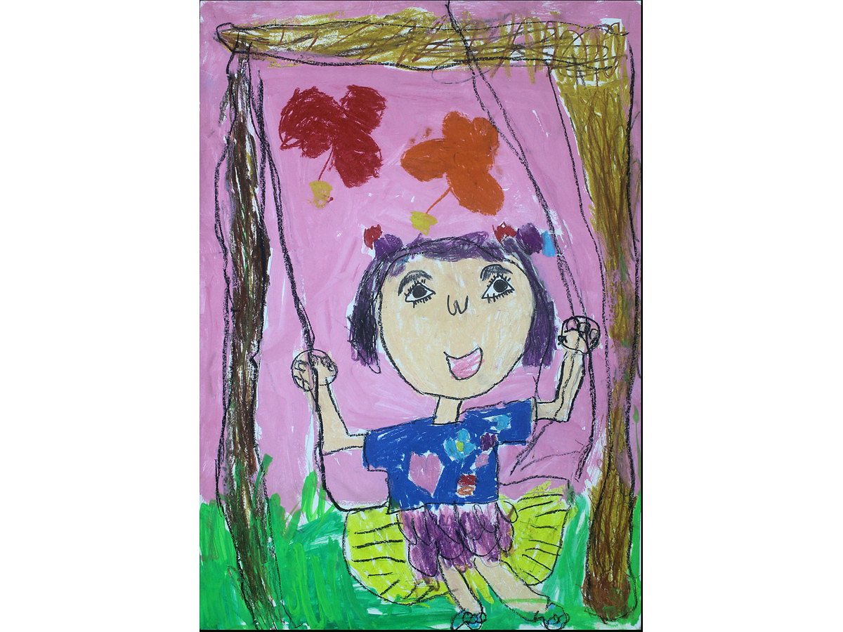 4~6歳の部 入選 目取眞 菜望さんの作品